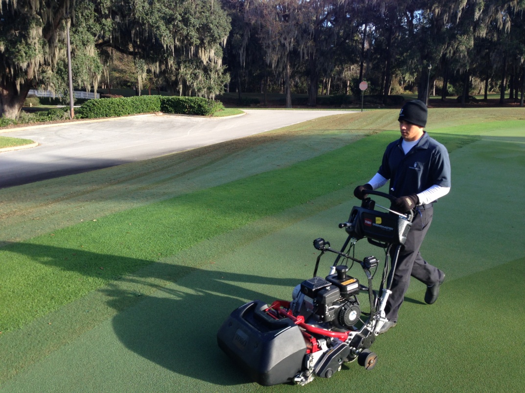 New Greens Mowers Enhance Golf Course Condition