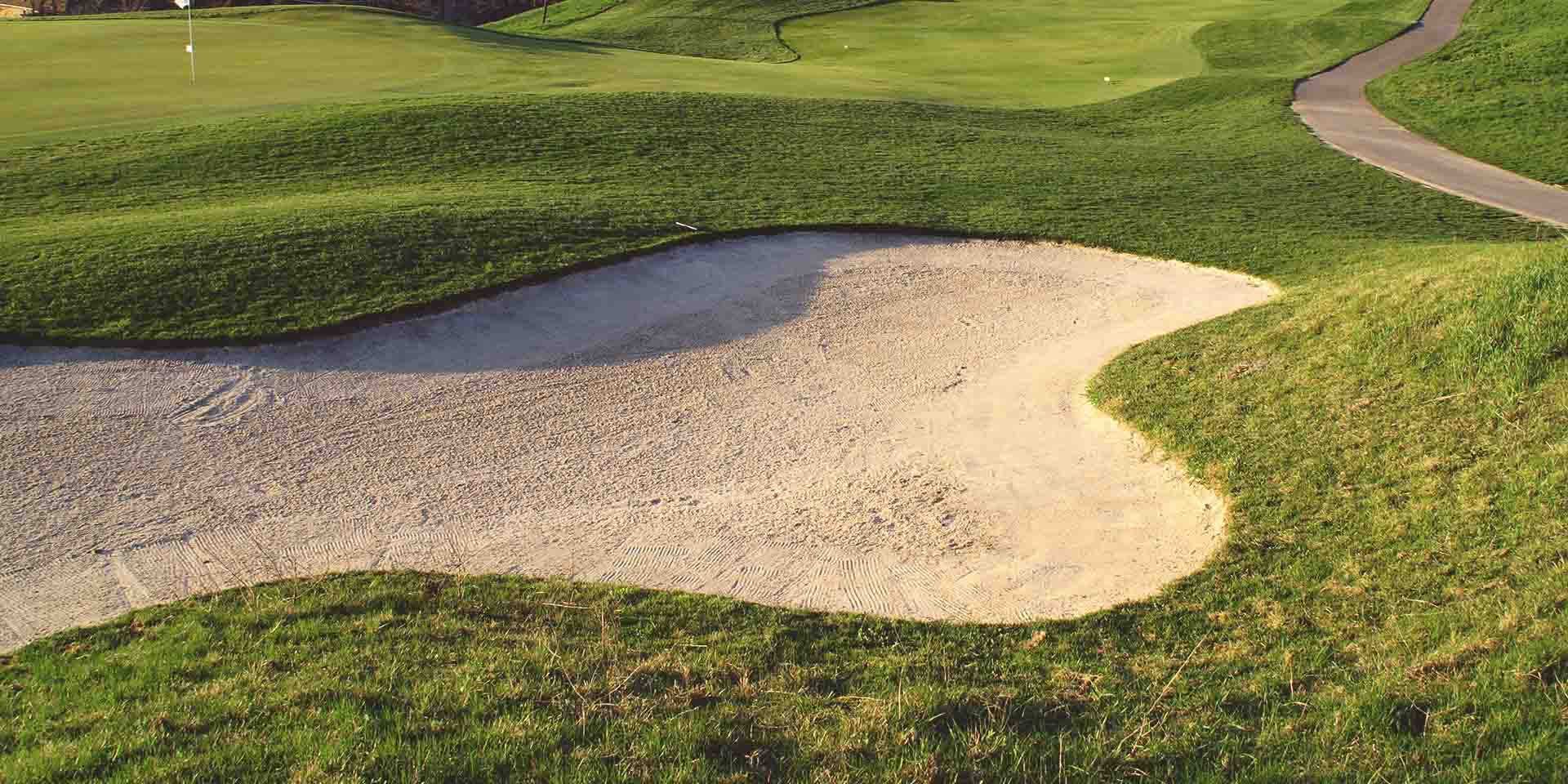 Above-Ground Drains Help Protect Golf Bunkers