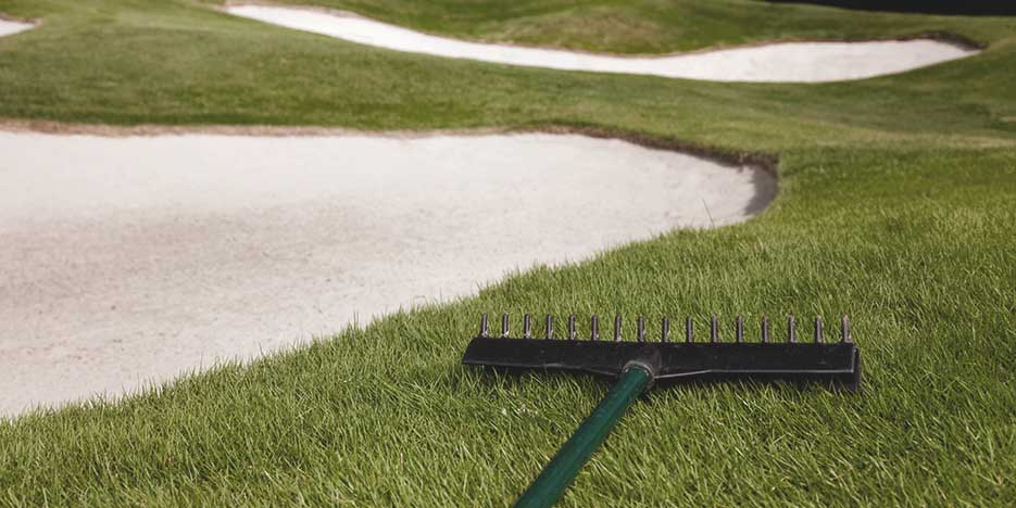 Above-Ground Drains Help Protect Golf Bunkers
