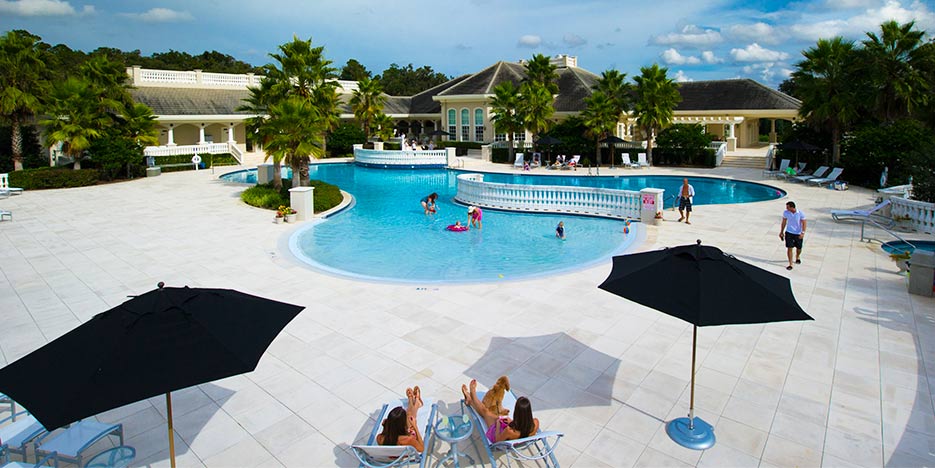 Enjoy the luxurious, beautiful, pools at Golden Ocala.