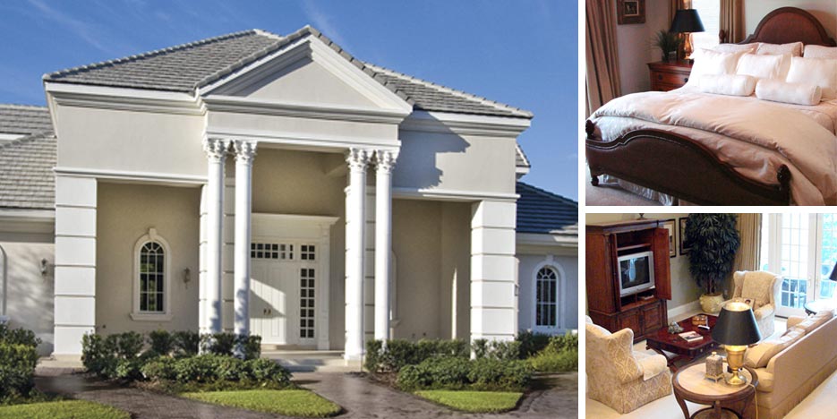 Golden Ocala Rental Home Photo Collage